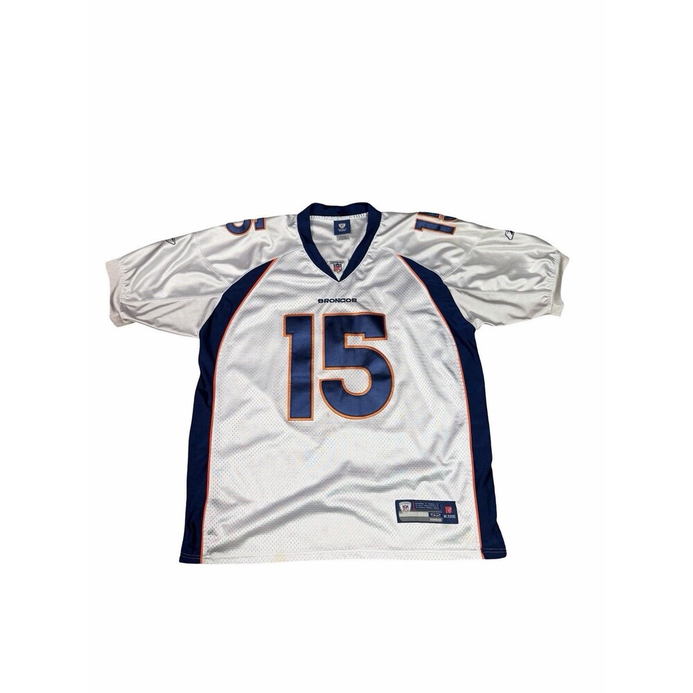 Tim Tebow #15 Denver Broncos NFL Reebok On Field Jersey Men Size 52 XXL White